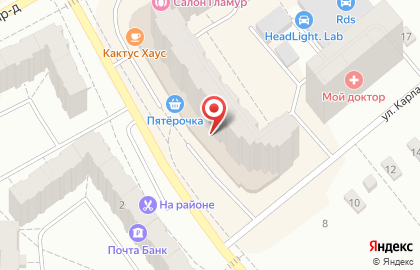 Производственно-торговая компания Экоокна на улице Толмачёва в Ивантеевке на карте