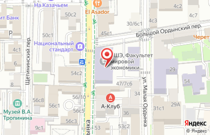 Педагогический колледж №1 им. К.Д. Ушинского на карте