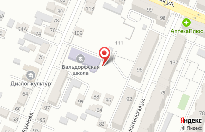Самарская Вальдорфская школа в Ленинском районе на карте