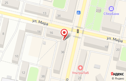 Продовольственный магазин Стрелец на улице Максима Горького на карте