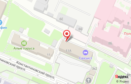 Служба доставки обедов Кухмастер на карте