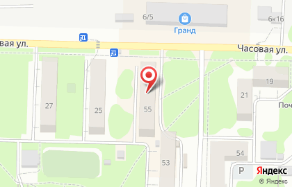 Продовольственный магазин Ивушка в Советском районе на карте