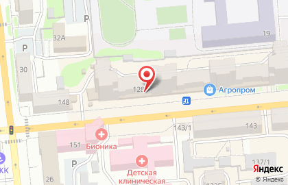 Аптека АльфаМед в Железнодорожном районе на карте