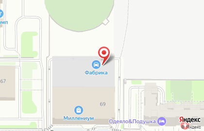 Автомоечный комплекс Фабрика на Чистопольской улице на карте