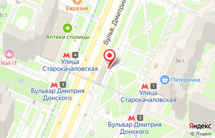 Банкомат ВТБ в Москве на карте