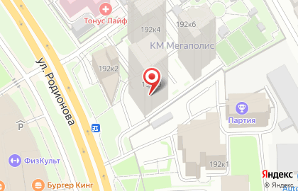 Апартаменты Triymf на карте
