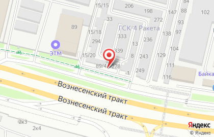 Шиномонтажкин на Бухарской улице на карте