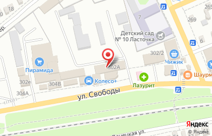 Строительный магазин Пирамида, строительный магазин в Ростове-на-Дону на карте