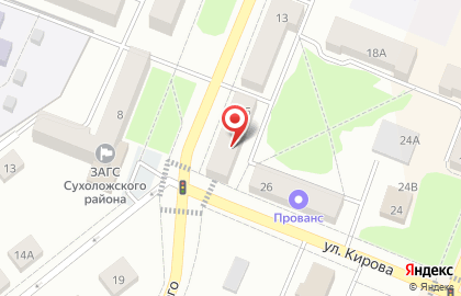 Мясной магазин в Екатеринбурге на карте