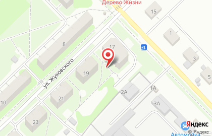 Аверс на улице Жуковского на карте
