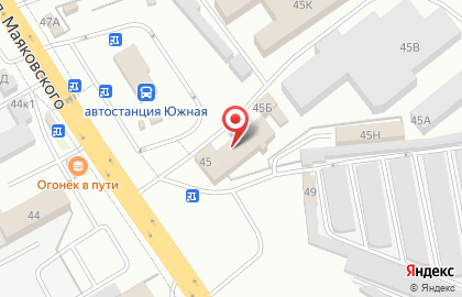 Магазин автозапчастей УАЗ Маркет на карте