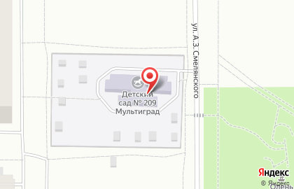 Детский сад Мультиград №209 на карте