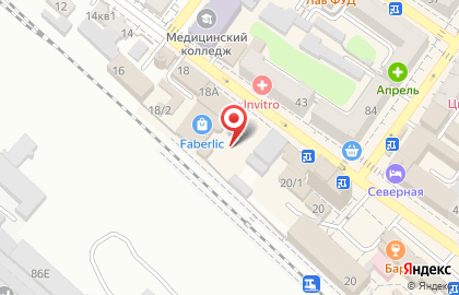 Сервисный пункт обслуживания Faberlic на улице Мира на карте