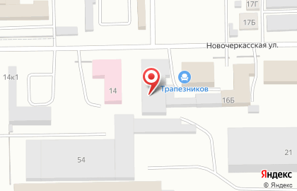 ООО Лонжерон на Новочеркасской улице на карте