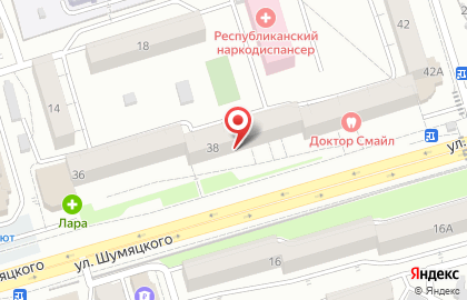 Парикмахерская Luck на Краснофлотской улице на карте