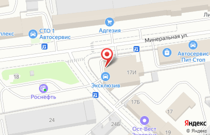 Студия аэрографии North Custom в Калининском районе на карте