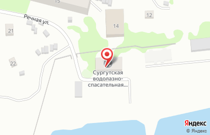 Сургутский спасательный центр на Нагорной улице на карте