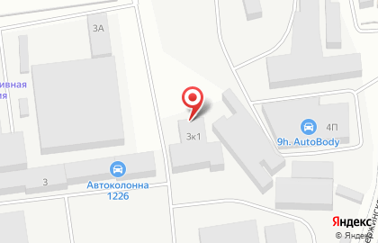 Автомойка Автоколонна №1226 на карте