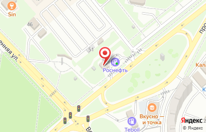 Роснефть в Ростове-на-Дону на карте