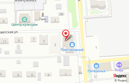 Аптека, ООО Лотос на Советской улице на карте