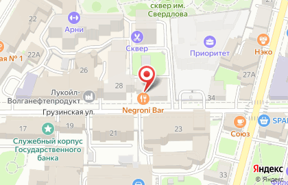 Ресторан Negroni Bar&Enoteca на карте