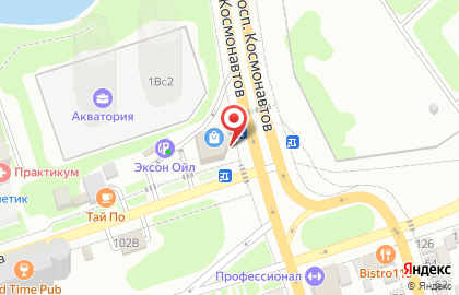 Магазин продовольственных товаров на улице Евдокимова на карте