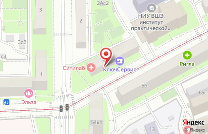 Страховая компания РЕСО-Гарантия в Москве на карте