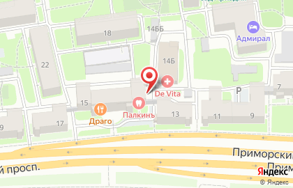 Драго на карте