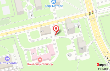 Сигма на Железнодорожном проспекте на карте