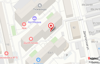 Клиника стоматологии и косметологии DuoClinic на карте