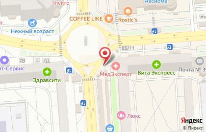 Киоск по продаже фруктов и овощей в Воронеже на карте