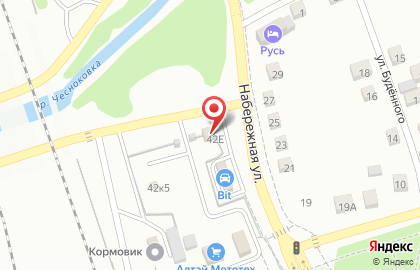 Шиномонтажная мастерская на Октябрьской улице на карте