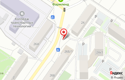Киоск по продаже фруктов и овощей на Станционной улице на карте