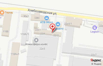 Производственно-торговая компания Тис`с на Хлебозаводской улице на карте