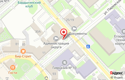Совет депутатов городского округа Егорьевск на карте