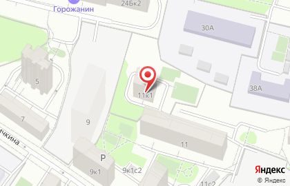 2-я Синичкина, ТСЖ на карте