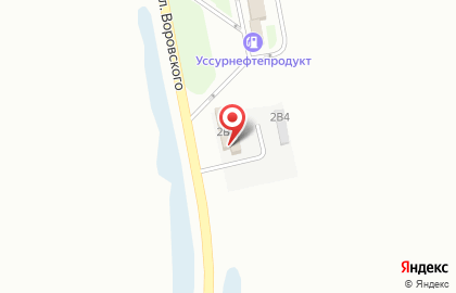 Автосервис Желтый бокс на улице Воровского на карте
