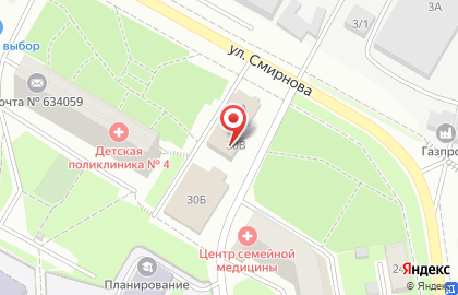 Оптово-розничная фирма Мир пластмасс на улице Смирнова на карте
