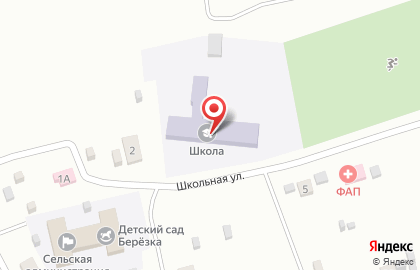 Средняя общеобразовательная школа, с. Дьектиек на карте