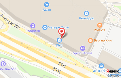 Акционерный коммерческий банк Авангард на Ленинском проспекте на карте
