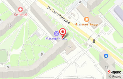 Парикмахерская Стиль в Железнодорожном районе на карте