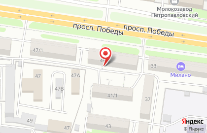 Участковый пункт полиции в Петропавловске-Камчатском на карте