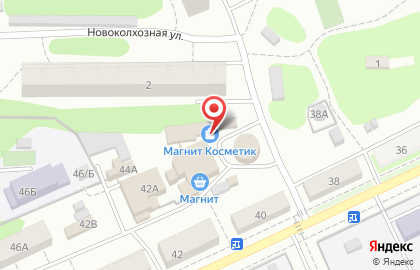 Магазин косметики и бытовой химии Магнит косметик на улице Маяковского на карте