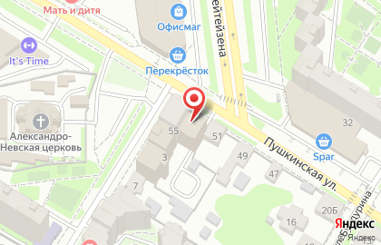 Диагностический центр Voxel на Пушкинской улице на карте