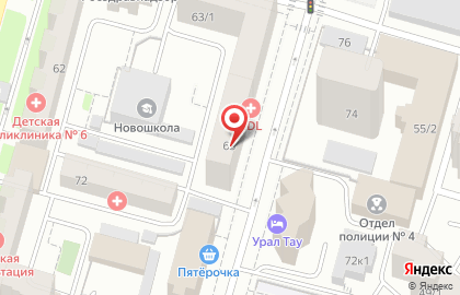 Метод в Ленинском районе на карте