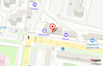 Автомойка 500 в Благовещенске на карте