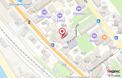 Столовая в Сочи на карте