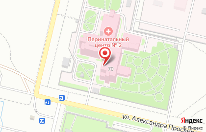 Волгоградский Областной Клинический Перинатальный Центр № 2 на карте