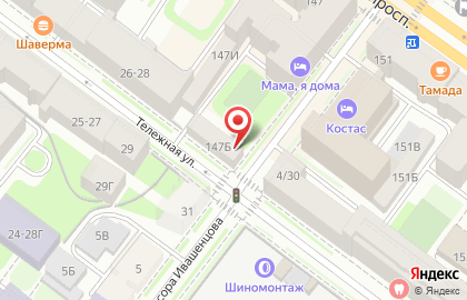 Отокс на площади Александра Невского I на карте