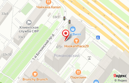 Элайнс на карте
